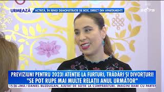 Previziuni pentru 2023 Atenție la furturi trădări și divorțuri [upl. by Ydna]