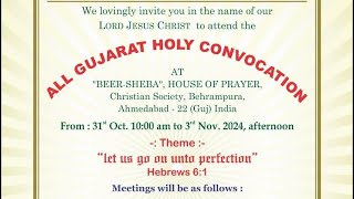 PREPARATION FOR ALL GUJARAT HOLY CONVOCATION 2024 AT BEERSHEBA HOUSE OF PRAYER [upl. by Ayanahs]