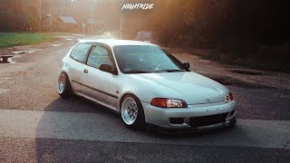 Honda Civic EG Hatch after 2 weeks with us  NIGHTRIDE 4K [upl. by Anytsirhc]