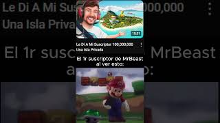 El primer suscriptor de MrBeast 😭😔 memes mrbeast humor [upl. by Willabella324]