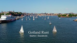 Gotland runt ÅF offshore race 2019  Starten i Stockholm [upl. by Enyaz815]