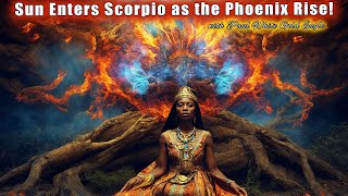 Sun Enters Scorpio Cat Goddess Bast Veil is Thin 🕉 The New Dawn Approaches 🕉 Diamond Sun Codes 🕉 [upl. by Ettennyl333]