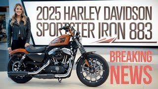 The Ultimate Guide to the 2025 Harley Davidson Iron 883 harleydavidson motorcycle [upl. by Aicilra]