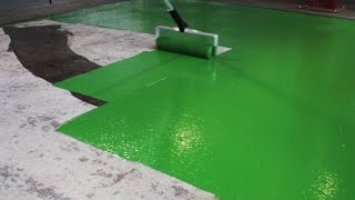 Make concrete floors safe with anti slip paint  Rizistal [upl. by Eetse]