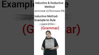 Inductive amp Deductive method  Megha Jaiswal  Achievers Adhyapak  viral shorts teaching teach [upl. by Debi]