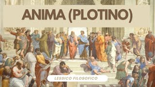 Lessico filosofico Anima Plotino [upl. by Eastlake157]