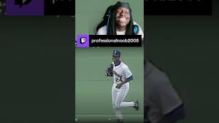 How Ken Griffey Jr was on the field with his dad Go follow the Twitch so you dont miss a stream [upl. by Culhert]