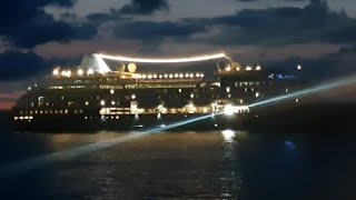 cruise ship MS Azamara onward leaving Tallinn [upl. by Anabelle]