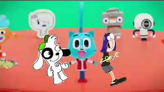 Shimi Doki y Zeke Bailan En El Comercial de McDonalds La Cajita Feliz de Gumball y Son Castigados [upl. by Xed248]