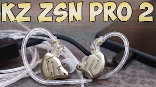 KZ ZSN PRO 2 Обзор ультрабюджетных гибридных наушников [upl. by Luana]