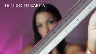 ASMR Te mido y dibujo tu carita [upl. by Petta742]