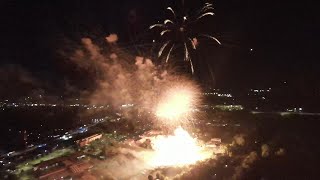 FIREWORKS EXPLOSION at the GriffinSpalding 4th of July fireworks display [upl. by Mcclish675]