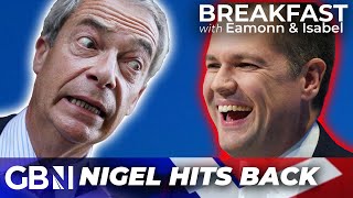 Nigel Farage HITS BACK at delusional Tories over retirement claims Not a cats chance in HELL [upl. by Bernice]