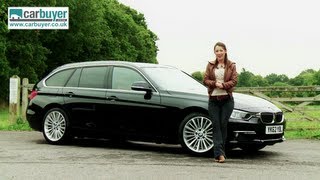 BMW 3 Series Touring estate review  Carbuyer [upl. by Aeriel]