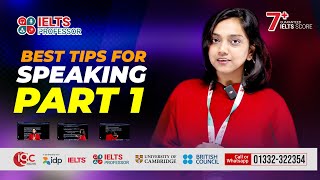 IELTS Best tips for Speaking Part 1 IELTS Professor [upl. by Halvaard]