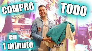 LE COMPRO TODO lo que TOQUE en 1 MINUTO en SU TIENDA FAVORITA😱💵Vlog Happy Ohana [upl. by Angil]