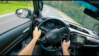 Toyota Hilux 28 D4D 204 HP POV Test Drive [upl. by Hollington790]