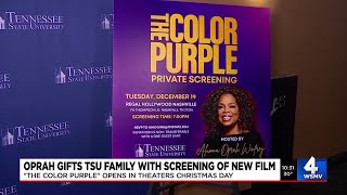 Oprah gifts TSU family with screening of new film [upl. by Groot]