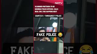 On video call Fake police caught by real policeshort viralvideo news lawforall aslamadvocate [upl. by Avilys]