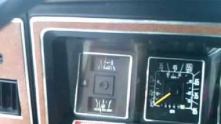 Diesel Cold Start 69 Liter IDI 1987 Ford E350 TOTAL OF 6 SUBFREEZING STARTS [upl. by Marron]