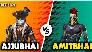 AJJUbhai94 vs Amit Bhai Desi Gamer sest Clash battle who will garena free fire [upl. by Borer]