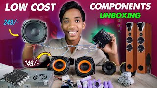 Electronic Components Unboxing In Telugu  Maker Bazar  Telugu Experiments  Low cost Electronics [upl. by Sile]