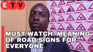 Categories of Road Signs and their meaning in Kenya types of road signs [upl. by Eruza]