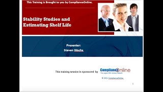 Stability Studies and Estimating Shelf Life [upl. by Boswell108]