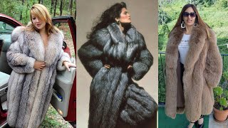 Trendiest Mesmerizing Amazing 😍 Fur Coat for Women IdeasMost Popular womens Fur Coat [upl. by Dijam]