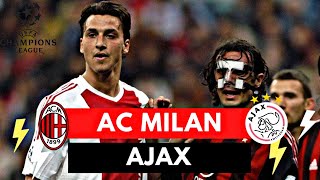 AC Milan vs Ajax 32 All Goals amp Highlights  2003 UEFA Champions League [upl. by Rida]