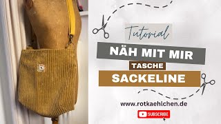 Näh mit mir Tasche Sackeline [upl. by Eniledgam717]