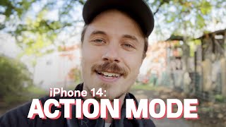 On a run with the iPhone 14 – How good is the ActionMode [upl. by Aislehc694]