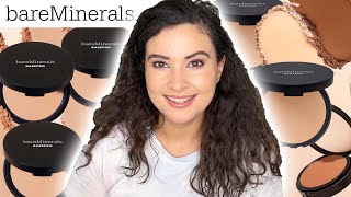 BARE MINERALS BAREPRO 16HR SKINPERFECTING POWDER FOUNDATION [upl. by Rezeile642]