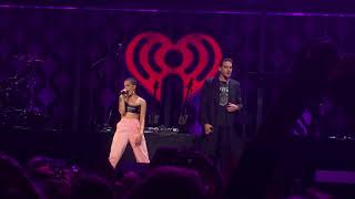 Halsey and GEazy  Him And I  KDWB Jingle Ball 2017  20171204  St Paul Minnesota [upl. by Nemaj]