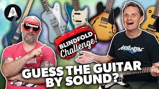 Chappers Guesses Guitars Without Playing Them  Blindfold Challenge [upl. by Maddy]