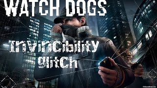 Watch DogsInvincibility Glitch [upl. by Ynohtnaleahcim]