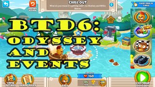 Bloons Td 6 🎈 Oddysey and Events Chill Stream [upl. by Piselli]