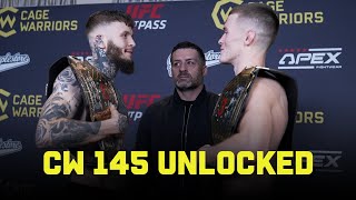 Cage Warriors Unlocked CW 145 [upl. by Alfie]