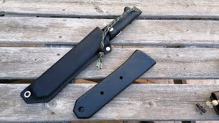 Varusteleka Terävä Skrama 200 sheath mods by MDFunda plastica interna modificada para el cinturón [upl. by Aryamoy]