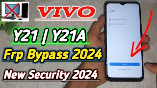 Vivo Y21 Frp Bypass New Security 2024  Without Computer [upl. by Letha]