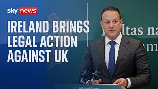 Irish government launches legal challenge against UKs Northern Ireland Legacy Bill [upl. by Mina]