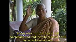 Bhagavan Sri Ramana Maharshi Devotee  Rajapalayam Ramani ammal Interview  Sri Ramanasramam [upl. by Widera]