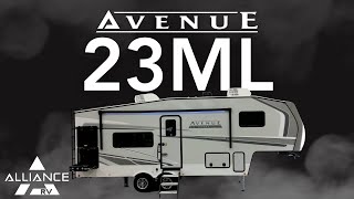 Meet the Avenue 23ML All Access by Alliance RV  Under 28 feet and has an outdoor cook space [upl. by Orfinger]