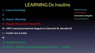 Ep 104 Memorizing Insulins in the Right Order [upl. by Frendel]