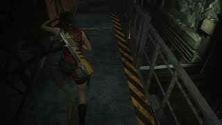 RESIDENT EVIL 2 Claire Redfield vs Virus G T2 GG [upl. by Culhert]