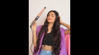 Useful tips to curl your hair with a curling wand [upl. by Lossa]