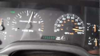 1998 Jeep Cherokee 0  100 mph 4 liter i6 [upl. by Kutzenco]