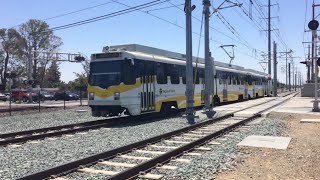 Sacramento Regional Transit Light Rail Trains June 28 2016 [upl. by Adrea]