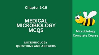 Medical Microbiology MCQ Questions Answers  Medical Microbiology MCQs Ch 116 Notes PDF  Book App [upl. by Naihs]