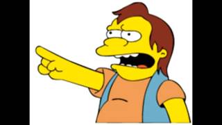 Best of The Simpsons Nelson Muntz Ha Ha YouTube [upl. by Drofdeb79]